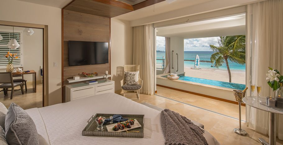 Les différente catégories de chambres Sandals Resorts : Luxury, Club et Butler
